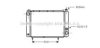 DACIA 600003870 Radiator, engine cooling